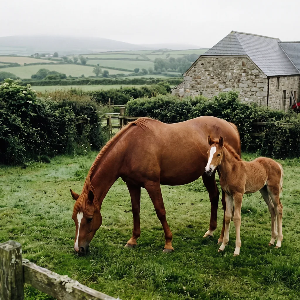 Élevage de chevaux au Les Islandais de La Rodde, Tauves